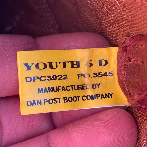 Dan Post square toe boots - Picture 4 of 4